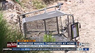 Costco removes homeless camp from Summerlin park