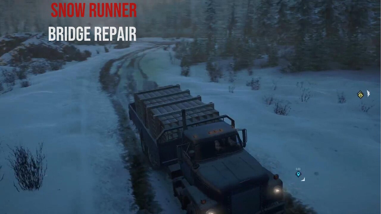 Snow Runner Bridge Repair