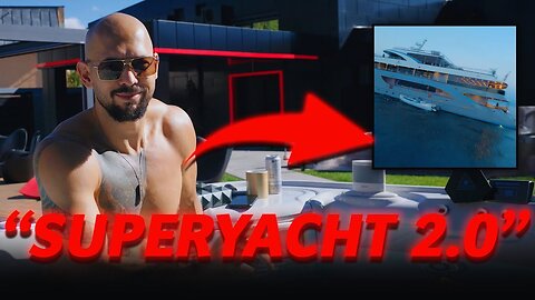 Аndrew Тate Is Going Back To The $329M Super Yacht! (NEW)