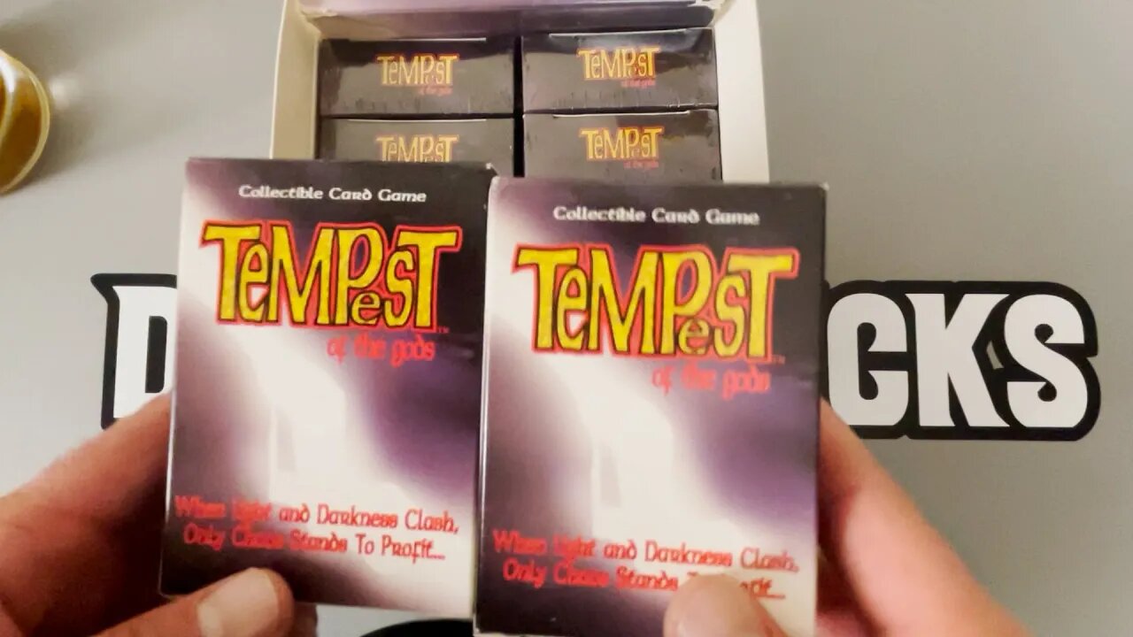 Tempest of the Gods CCG/TCG Starter Deck Opening (God Box)