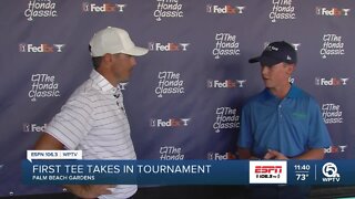 First Tee kids interview Chase Koepka post-Honda Classic