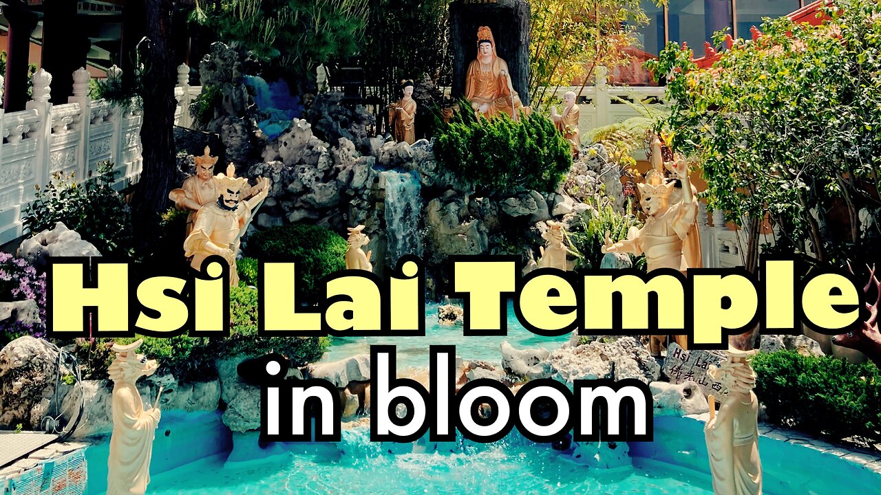 In Bloom: Hsi Lai Temple