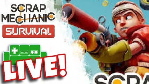 Scrap Mechanic SURVIVAL - Starting OVER!