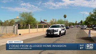 Two dead after an apparent home invasion in Phoenix