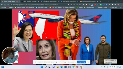 China Fighter Jets Blast Off as Nancy Pelosi's Plane is ONE HOUR From Taiwan!!