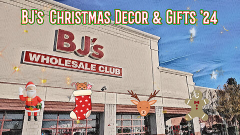 BJ's Christmas Decor & Gifts ' 24 - Plz Like/Follow, Thanks! Merry Christmas!