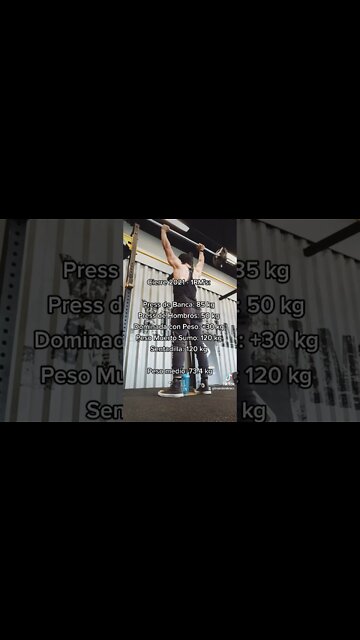 Estos Son los Pesos Máximos Alcanzados en mis Movimientos Principales en 2021 💪
