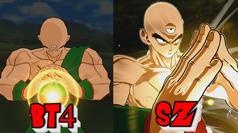 Tien - Dragon Ball Sparking Zero VS Budokai Tenkaichi 4