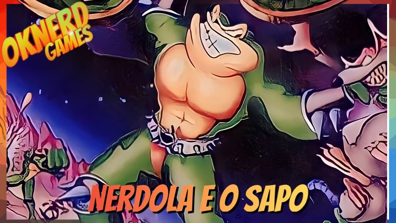 GAMEPLAY NERDOLA - BLOODAO JOGANDO BATTLETOADS