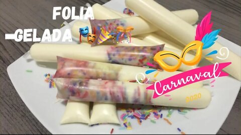 Folia Gelada - Geladinho Gourmet Drink de Abacaxi - Ganhe R$ 1.000,00 por dia vendendo no Carnaval