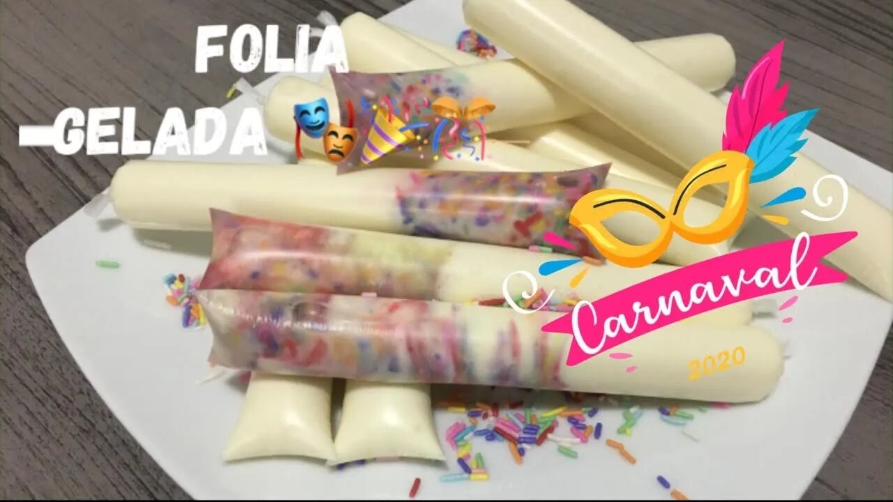 Folia Gelada - Geladinho Gourmet Drink de Abacaxi - Ganhe R$ 1.000,00 por dia vendendo no Carnaval