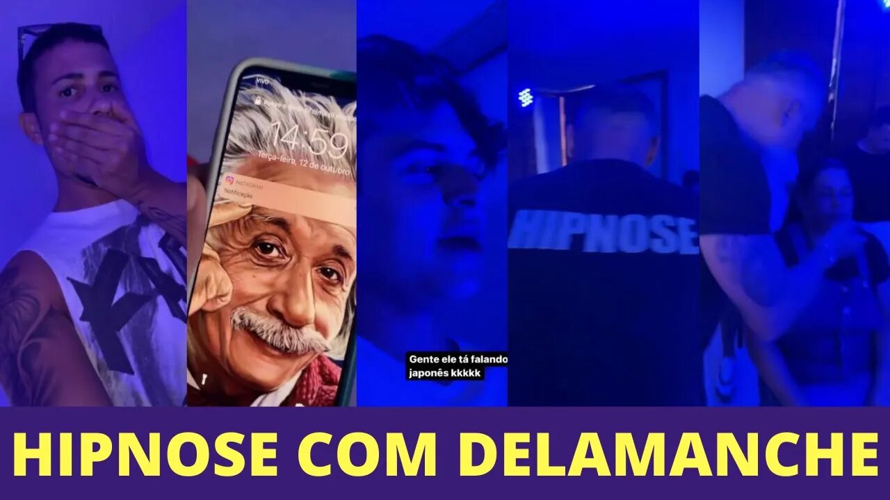 Delamanche Hipnotizou o povo Dentro de uma Sala e Carlinhos Maia Conferiu tudo | Veja no que Deu