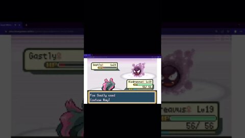 Pokémon FireRed - Wild Gastly Used Confuse Ray!