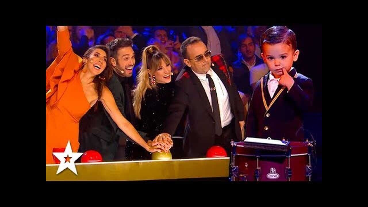 Baby Drummer Gets The GOLDEN BUZZER! | Got Talent Global