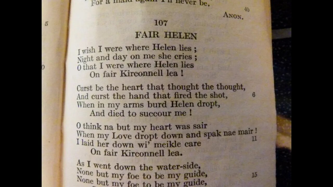 Fair Helen - Anon.
