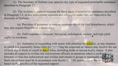 Updated DoD Directive Targets American Citizens - INFOWARS Bowne Report