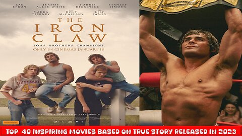 The Iron Claw (2023) | Series 2 - Top 40 Inspiring Movies Based on True Events Released in 2023
