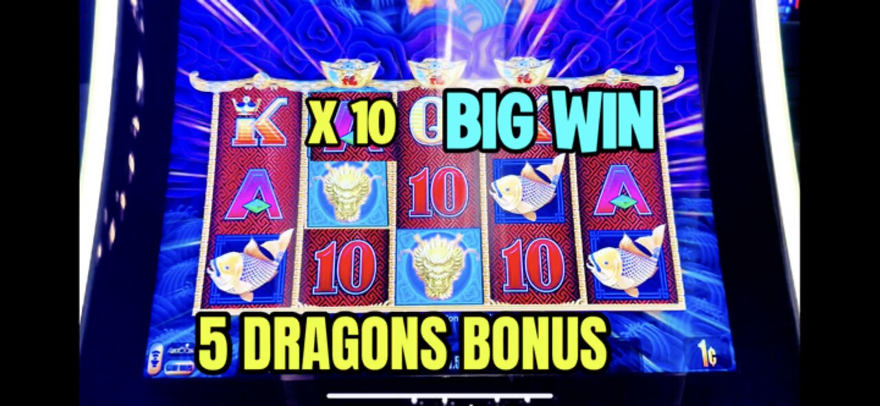 5 dragons rapid slot machine bonus 🦜Big Win 🦜