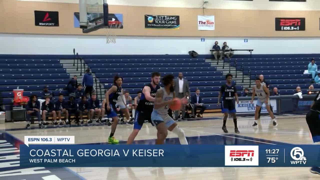 Keiser basketball a fan of the New Year