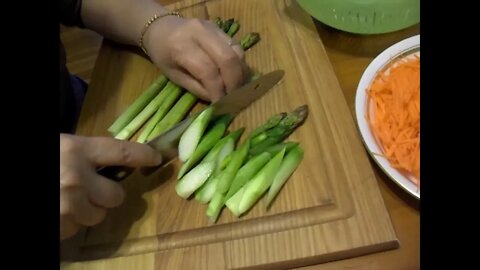 Asparagus trimming and cost