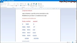 script do bitcoin