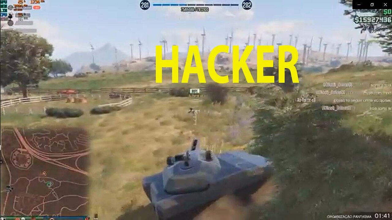 GTA V - THIS PLAYER USES HACK