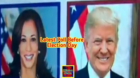 Latest poll with just 2 days until election day