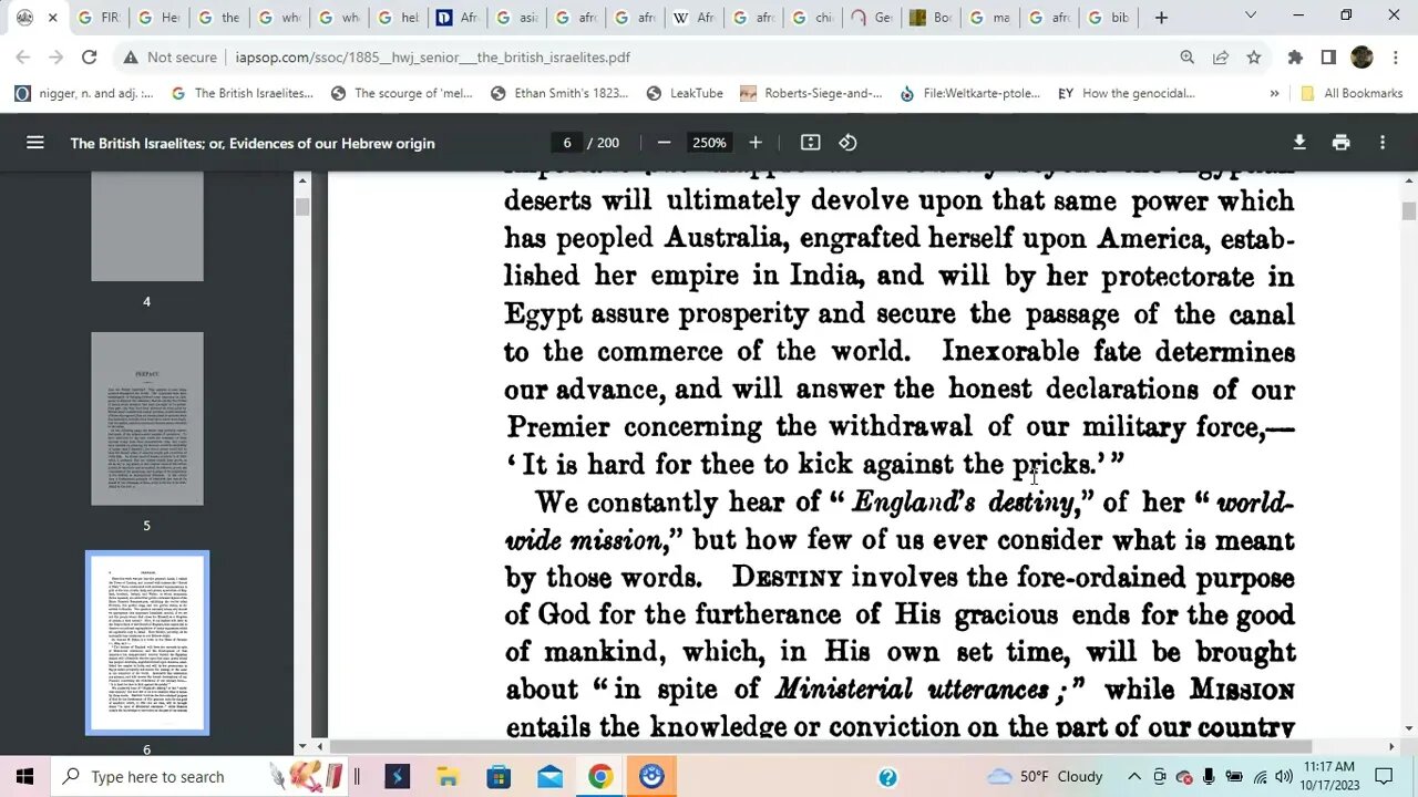 THE BRITISH ISRAELITES: Preface. Who is Ham, Shem, Japheth; All of Europe is Swarthy THE SAXONS