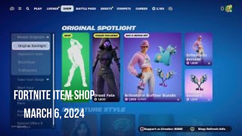 Fortnite Item Shop|March 6, 2024(*New* Show Ya Emote)