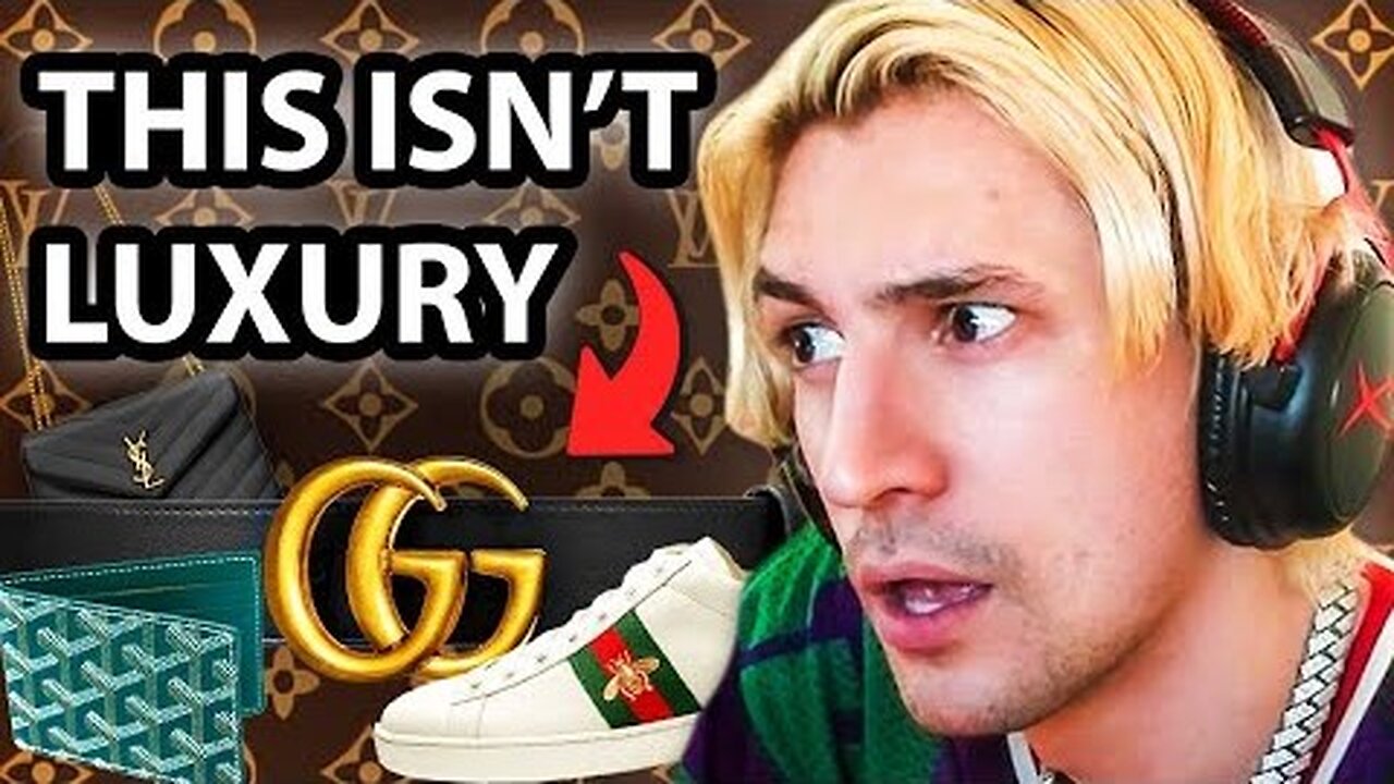 Luxury Fashion Is For Broke People _ xQc Reacts