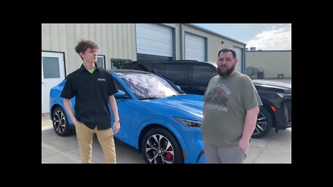 Tulsa Auto Wraps | White Glove Auto | Mustang Mach E