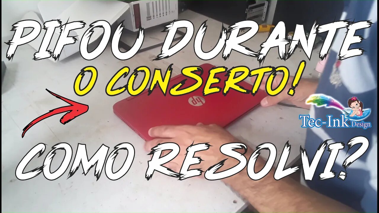 Notebook Da Cliente Pifou Durante Orçamento Aqui Na Loja. Qual Foi Minha Postura Em Relação A Isso?