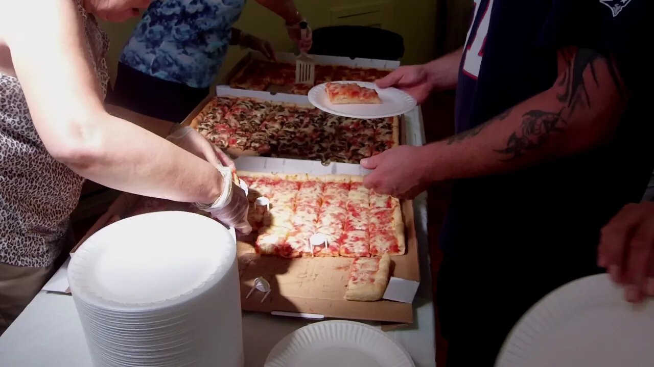 The Food at the Madonna Della cava festival 8-14-2016