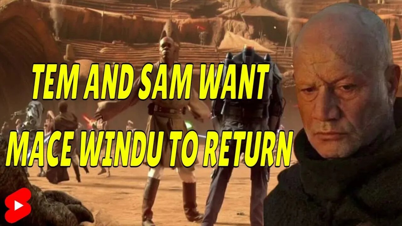 Temuera Morrison and Samuel L. Jackson Want Mace Windu to Return to STAR WARS #Shorts #YoutubeShorts