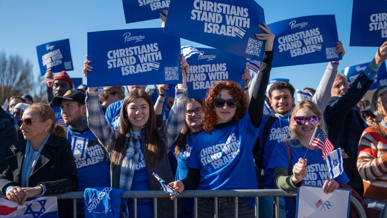 THOUSANDS OF ZIONIST CHRISTIANS GATHER IN DC TO SUPPORT ISRAEL!