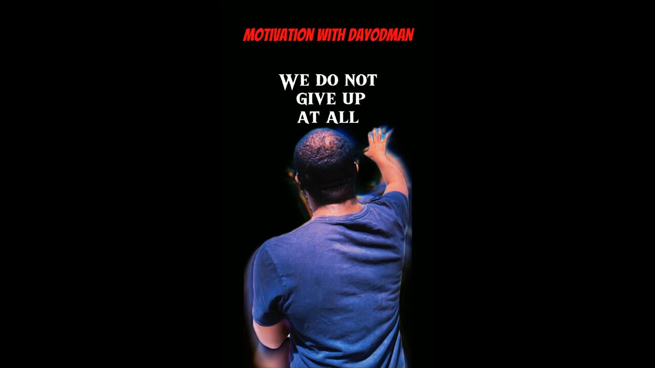 We Don’t Give At All #dayodman #noway #noquitting #eeyayyahh #motivation