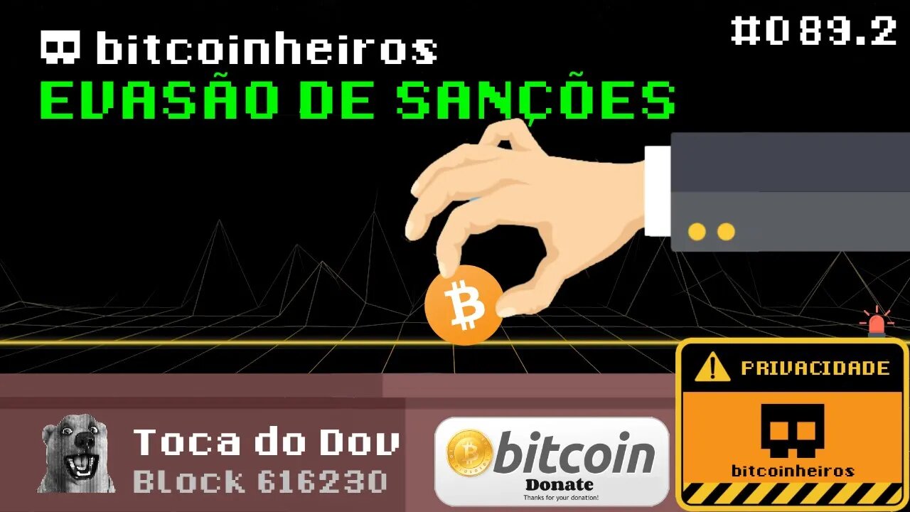 Evasão de sanções - Privacidade no Bitcoin