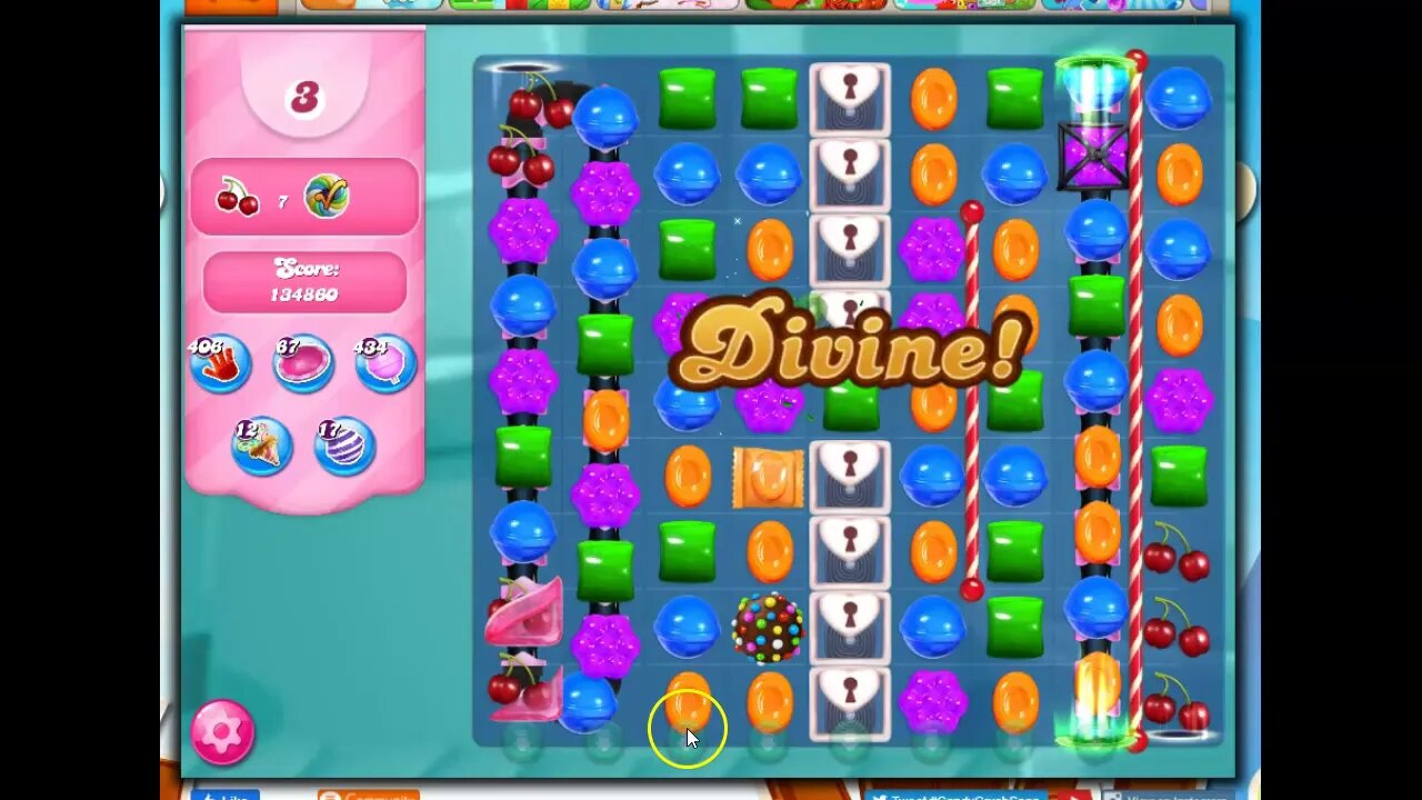 Sweet Winter Memories, Day 4, Candy Crush Saga Special Event. Warning: No Win for Me!