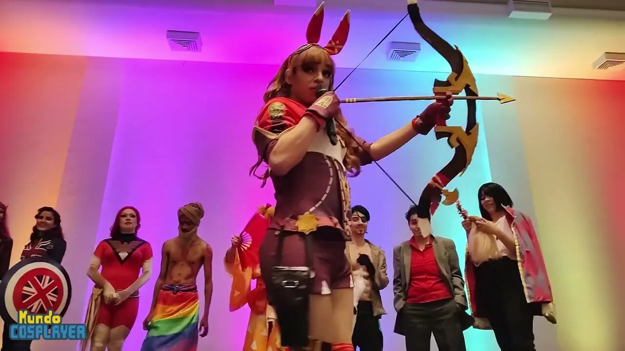 Premiação da 3º Bateria do Concurso Cosplay Lip Sync Challenge na Poc Con 2022