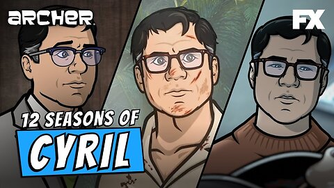 12 Seasons of Cyril Figgis' Best Moments | Archer | FXX