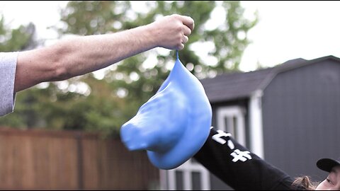 Punching Water Balloons