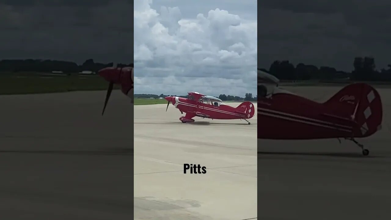 Storms coming! gotta Go! #acrobatics #airplane #airplanesdaily #aviationlover #biplane