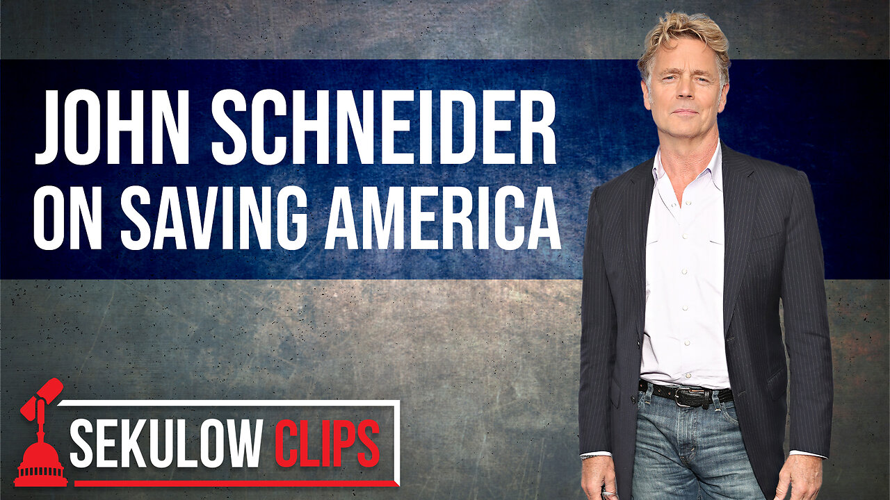 John Schneider Speaks On Why We Need To Save Our Country