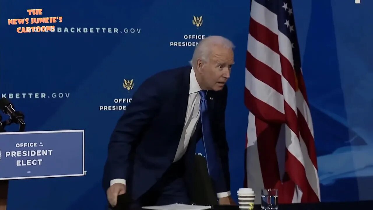 Joe Biden Loses His Mask.