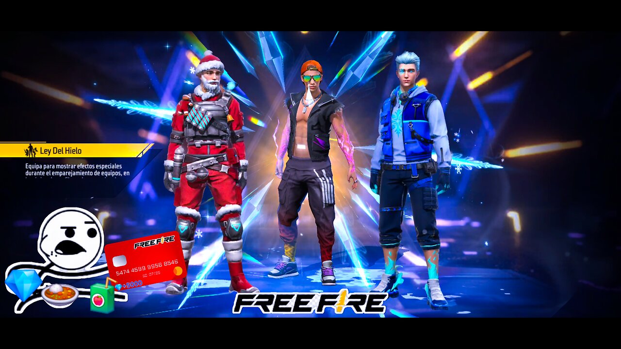 Gasto[💎2000 Diamantes] En La Nueva Ruleta [Ley Del Hielo] Más Nuevos Trajes #freefire #garena