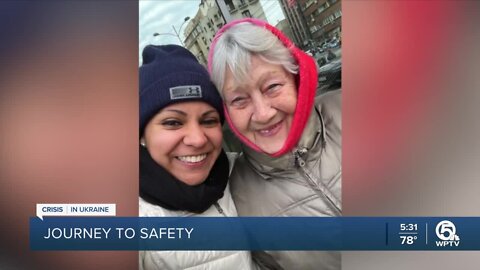 South Florida woman travels thousands of miles to rescue Ukrainian family member