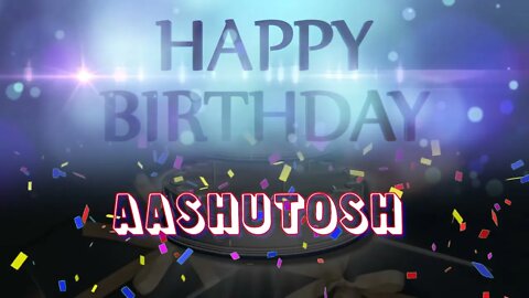 Wish you a very Happy Birthday Aashutosh from Birthday Bash