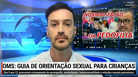 OMS lança guia de orientação sexual para crianças de 0 a 12 promovendo pedofilia