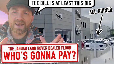 The Jaguar Land Rover Flood - Who pays the bill? Not us, says dealer.