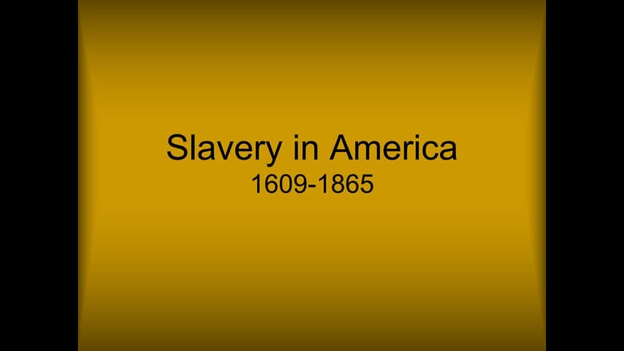 Slavery in America & Our Founders